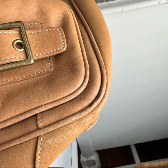 Good Condition Tan Coach Crossbody - Picture 10 of 11